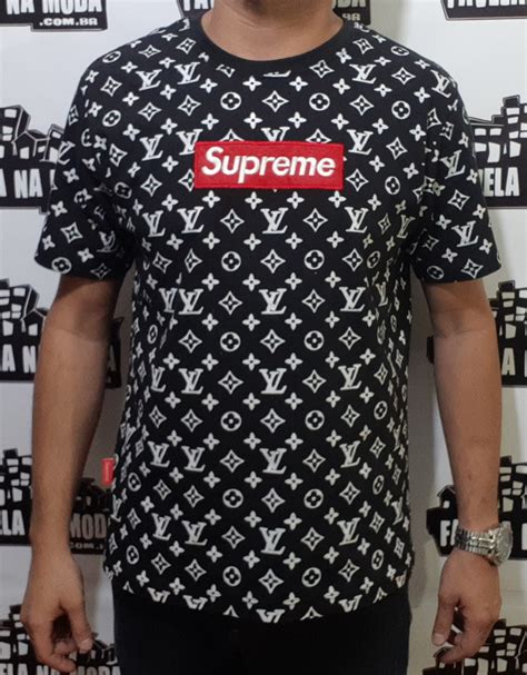 camiseta supreme louis vuitton|supreme x Louis Vuitton diamond.